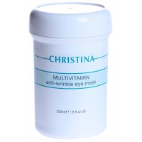 Маска мультивитаминная для зоны вокруг глаз / Multivitamin Anti-Wrinkle Eye Mask 250 мл Christina