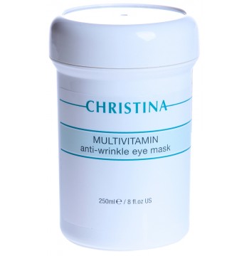 Маска мультивитаминная для зоны вокруг глаз / Multivitamin Anti-Wrinkle Eye Mask 250 мл Christina
