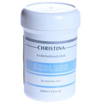 Маска красоты азуленовая для чувствительной кожи / Sea Herbal Beauty Mask Azulene 250 мл Christina