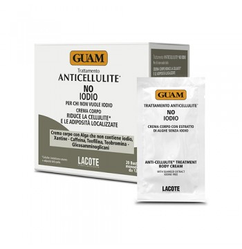Крем антицеллюлитный (без йода) Anticellulite No Iodio 240мл Guam