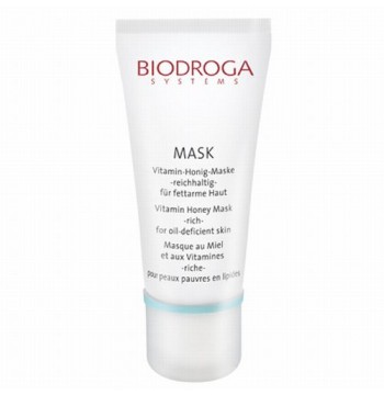 Оживляющая витаминно-медовая маска для усталой кожи Vitamin Honey Mask Biodroga