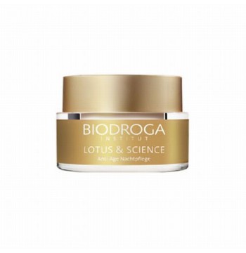 Ночной антивозрастной крем с экстрактом лотоса / Lotus & Science / Anti-Age Night Care Biodroga