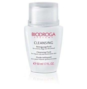 Очищающий флюид для проблемной, жирной и комбинированной кожи Cleansing Fluid for oily and combination skin Biodroga