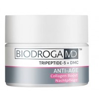 Омолаживающий ночной крем с трипептидами Anti-Age Collagen Boost Night Care Biodroga