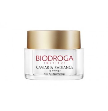 Омолаживающий ночной крем "Сияние кожи" / Caviar & Radiance Anti-age Night Care Biodroga
