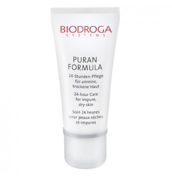 Крем 24-часовой уход за проблемной сухой кожей / Puran Formula / 24-hour Care for impure, dry skin Biodroga