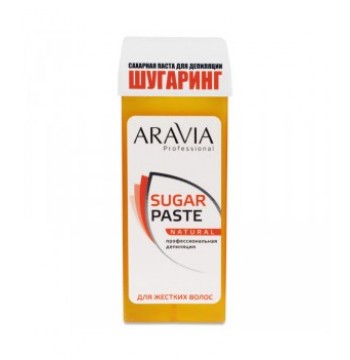 Паста сахарная для депиляции в картридже "Натуральная" мягкой консистенции 150гр/20 Aravia