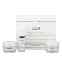 Набор для ухода за кожей лица Face Treatment Kit Wish Christina