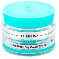 Крем дневной с пробиотическим действием с СПФ12 Pro-Biotic Day Cream UNSTRESS Christina
