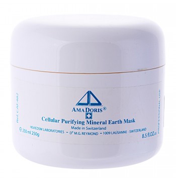 Клеточная лечебно-грязевая маска (для всех типов кожи) / Cellular purifying mineral earth mask AMADORIS