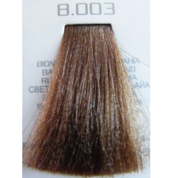 8.003 светло-русый натуральный Стойкая крем-краска HC “Hair Light Crema Colorante” HAIR COMPANY