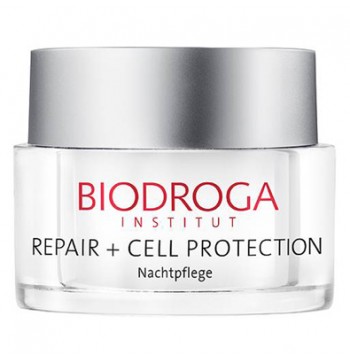 Восстанавливающий ночной крем для кожи, чувствительной к свету / Repair Cell Protection / Night Care for light-stressed skin Biodroga