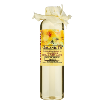 Масло для тела и аромамассажа "Франжипани, жожоба и сладкий миндаль" Organic Tai 260мл