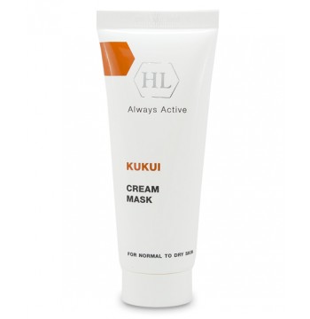Питательная маска для нормальной и сухой кожи Cream mask for dry skin Kukui HOLY LAND