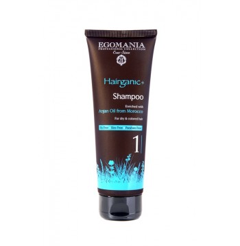 Шампунь Egomania с маслом аргана для сухих и окрашенных волос Hairganic 250мл