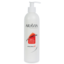 Aravia сливки после депиляции с маслом иланг-иланг для восстановления рН кожи (с дозатором)