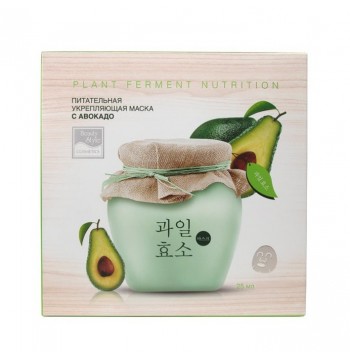 Маска тканевая питательная укрепляющая с авокадо Plant Ferment Nutrition Beauty Style
