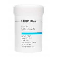Крем увлажняющий азуленовый с коллагеном и эластином для нормальной кожи Elastin Collagen 250 мл Christina