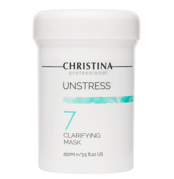 Маска очищающая (шаг 7) / Clarifying Mask Unstress 250 мл Christina