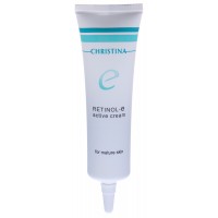 Крем активный для обновления и омоложения кожи лица Retinol E Active Cream Christina
