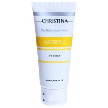 Маска красоты ванильная для сухой кожи / Sea Herbal Beauty Mask Vanilla 60 мл Christina
