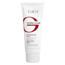 Крем увлажняющий защитный SPF15 DERMA CLEAR Skin Protective Gigi