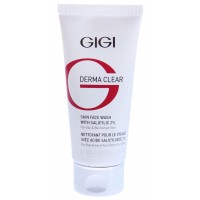 Мусс очищающий с 2% салициловой кислотой DERMA CLEAR Skin Face Wash Gigi