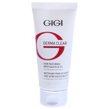 Мусс очищающий с 2% салициловой кислотой DERMA CLEAR Skin Face Wash Gigi