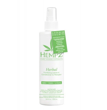 Кондиционер несмываемый защитный Здоровые волосы Herbal Fortifying Leave-In Conditioner & Restyler 250 мл Hempz