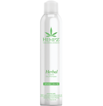 Шампунь сухой растительный Здоровые волосы Herbal Instant Dry Shampoo 198 г Hempz