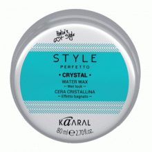 Воск с блеском для волос STYLE Perfetto CRYSTAL WATER WAX 80 г Kaaral