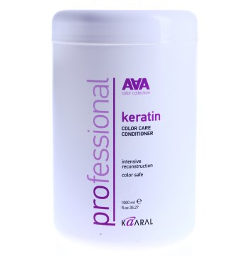 Кондиционер кератиновый для восстановления окрашенных волос AAA KERATIN COLOR CARE 1000 мл Kaaral
