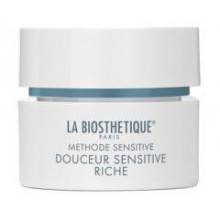 Крем интенсивный успокаивающий для очень сухой, чувствительной кожи Douceur Sensitive Riche  La Biosthetique