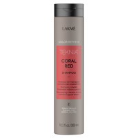 Шампунь для обновления цвета красных оттенков волос REFRESH CORAL RED SHAMPOO LAKME TEKNIA