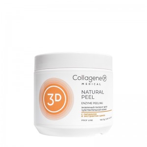 Энзимный пилинг с папаином и экстрактом шисо / Natural Peel 150 гр Medical Collagene 3d