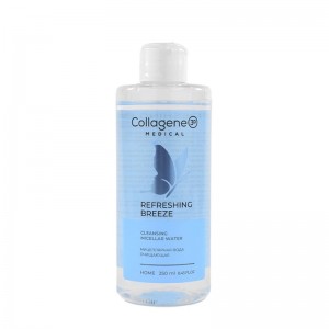 Вода мицеллярная очищающая REFRESHING BREEZE 250 мл Medical Collagene 3D