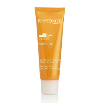 Солнцезащитный крем от пигментных пятен SPF 30 Protective Sunscreen Dark spots 50 мл PHYTOMER