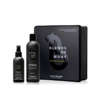 Набор подарочный мужской (шампунь 250 мл, бальзам для бороды и кожи 100 мл) BOM GIFT BOX 2020 Alfaparf
