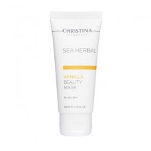 Маска красоты ванильная для сухой кожи / Sea Herbal Beauty Mask Vanilla 60 мл Christina