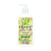 Молочко для тела, сандал и яблоко / Sandalwood & Apple Herbal Body Moisturizer 500 мл Hempz