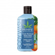 Гель для душа тройное увлажнение/ Triple Moisture Herbal Body Wash 500 мл HEMPZ