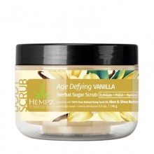 Скраб сахарный для тела Антивозрастной / Hempz Age Defying Vanilla Herbal Sugar Scrub 176 г Hempz