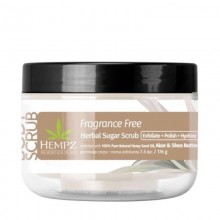 Скраб сахарный для тела Нейтральный / Hempz Fragrance Free Herbal Sugar Scrub 176 г Hempz