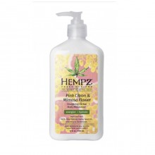 Молочко для тела увлажняющее Розовый Лимон и Мимоза / Pink Citron & Mimosa Flower Herbal Body Moisturizer 500 мл Hempz