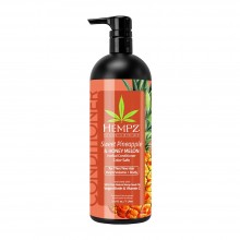 Кондиционер растительный для объема ананас и медовая дыня / Sweet Pineapple & Honey Melon Volumising Conditioner 1000 мл Hempz