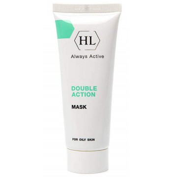 Сокращающая противовоспалительная маска от угрей Double Action Mask 70 мл Holy Land