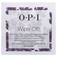 Салфетки без ацетона для снятия лака "Wipe-Off! Acetone-Free  Lacquer Remover Wipes" OPI