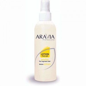 Лосьон с экстрактом лимона против вросших волос Aravia