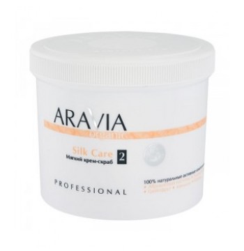 Мягкий крем-скраб «Silk Care» Aravia Organic 550 мл