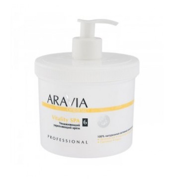 Увлажняющий укрепляющий крем «Vitality SPA» Aravia Organic 550 мл